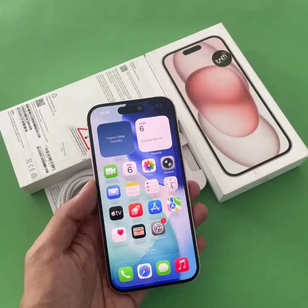 IPHONE 15 128 GB GARANSI RESMI