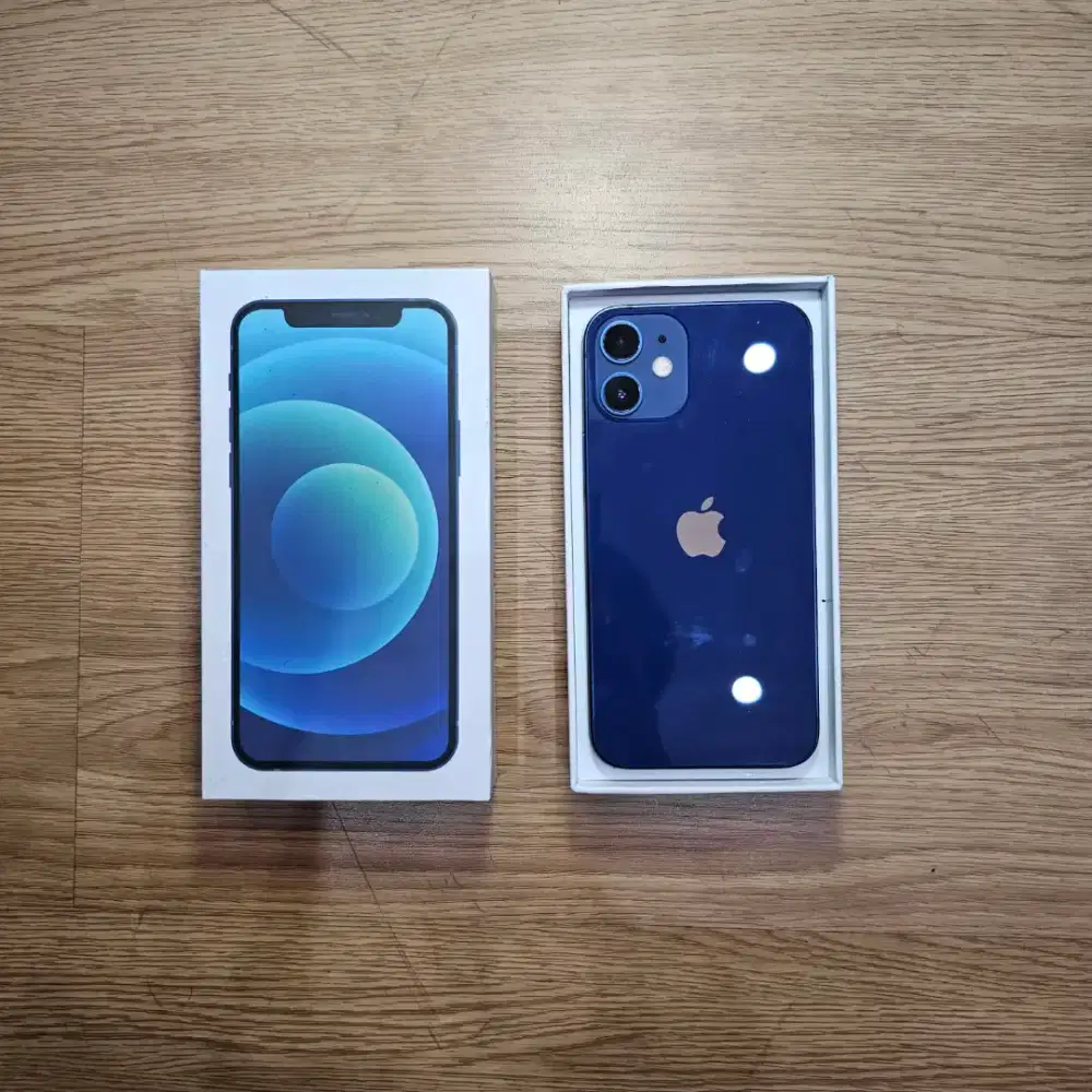 iPhone 12 Mini 64GB Inter Fullset Mulus