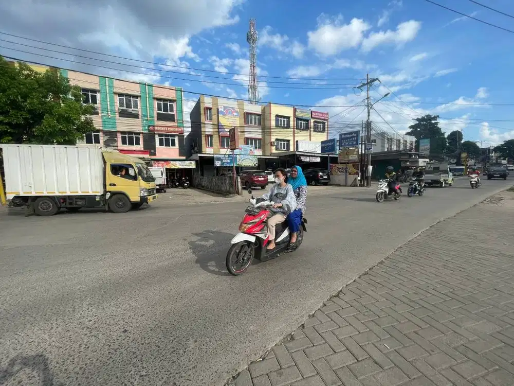 dijual tanah pinggir jalan sukabangun 2 cocok usaha