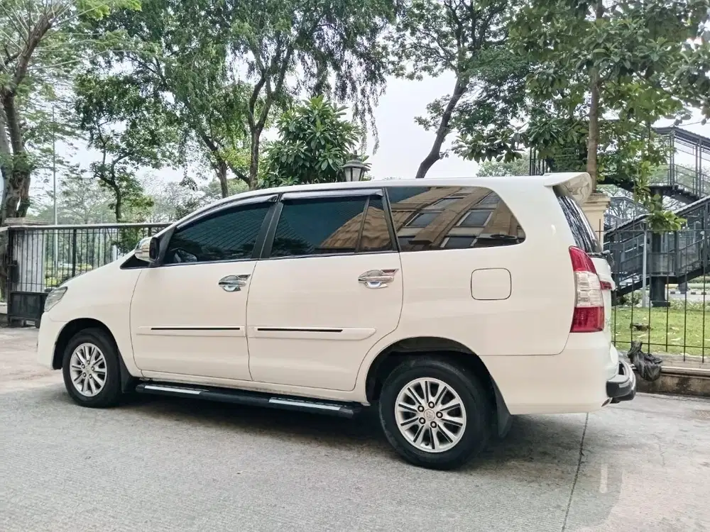 TOYOTA KIJANG INNOVA G 2.0 Putih AT 2015 Mulus Full Original