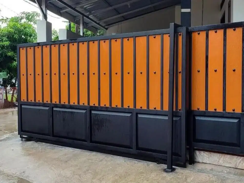 Pagar minimalis modern