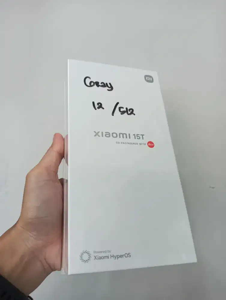 XIAOMI 15T 12/512 GARANSI RESMI BARUU