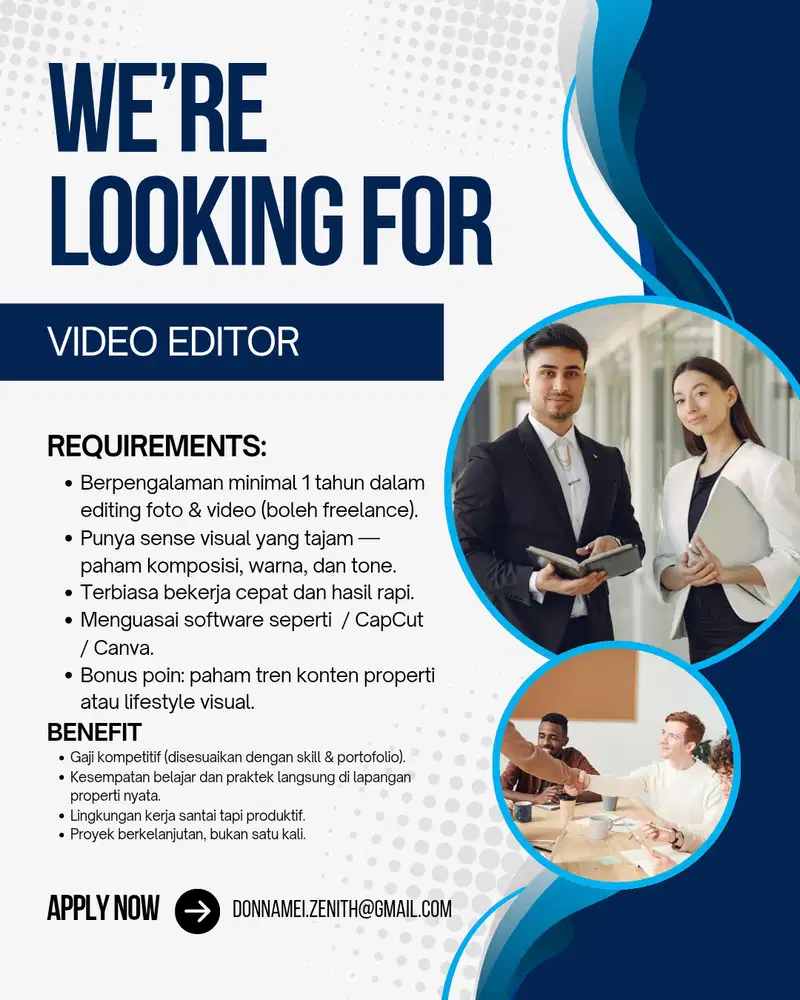 Lowongan Video Editor