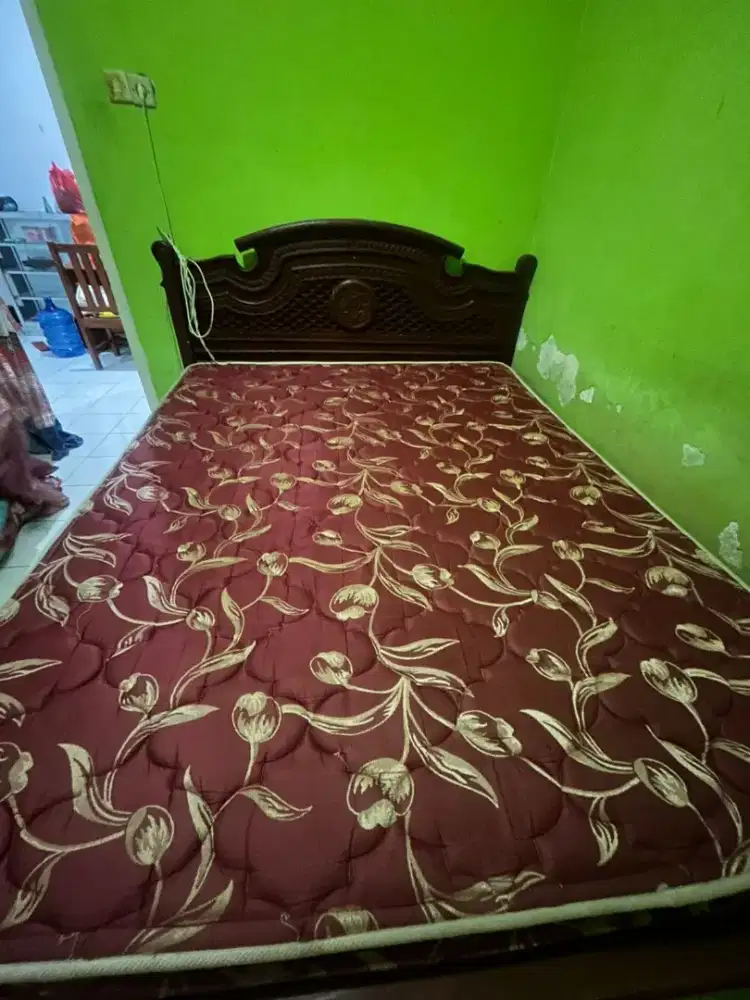 ranjang kasur springbed 160x200
