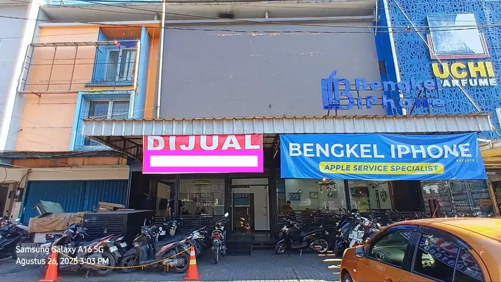 JUAL RUKO 4 LANTAI LOKASI PRIME JALAN GATSU BANDUNG