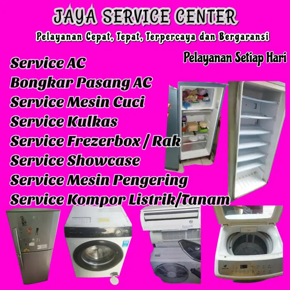 Service Mesin Cuci Kulkas Frezer Servis AC Bongkar Pasang AC Surabaya