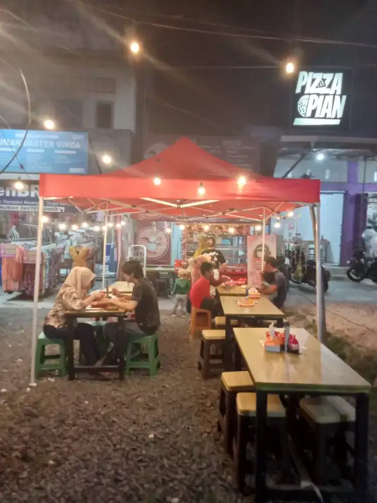Tenda lipat matic praktis gazebo portable buat jualan