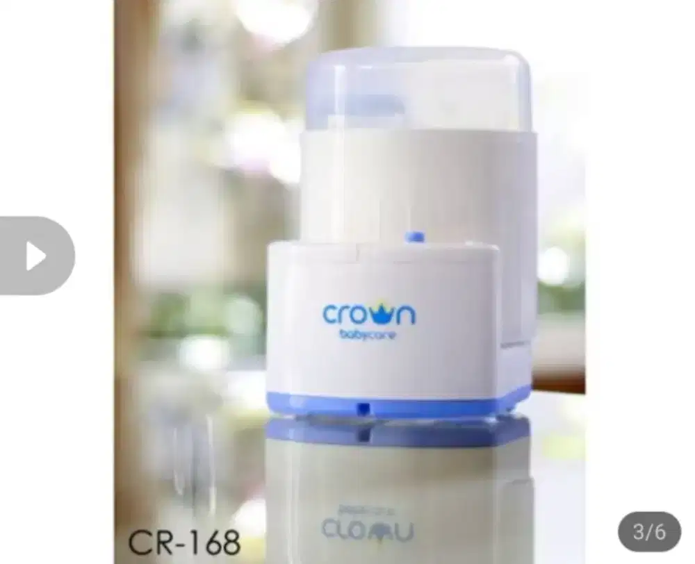 Steril botol bayi crown