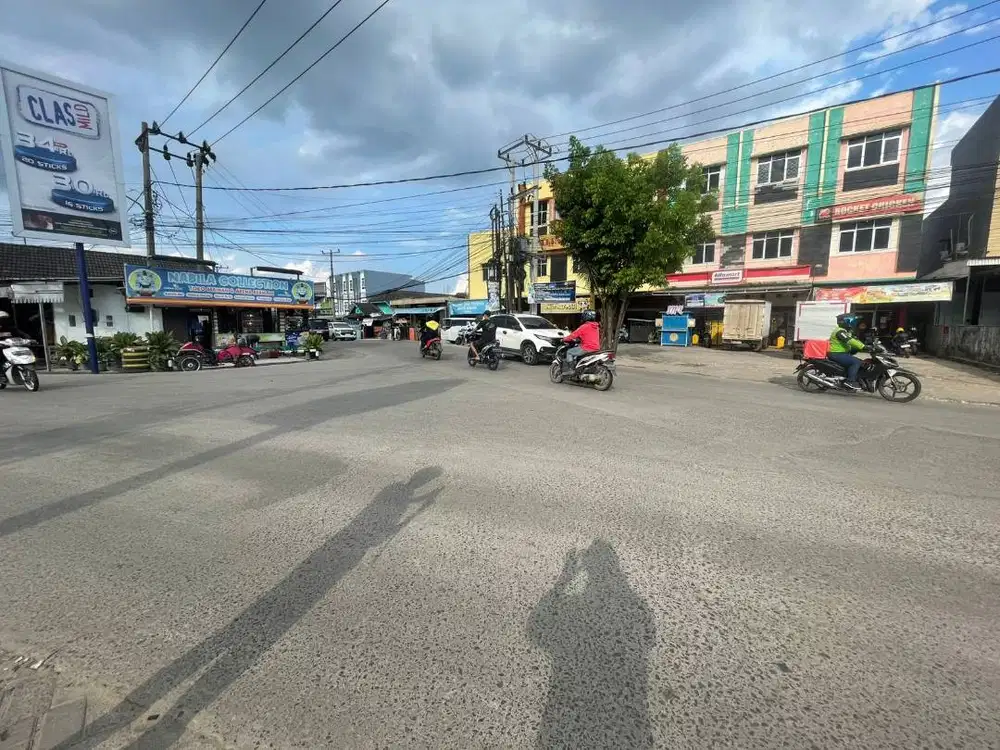 tanah murah pinggir jalan harga 4jt/ mtr. depan bakso sony