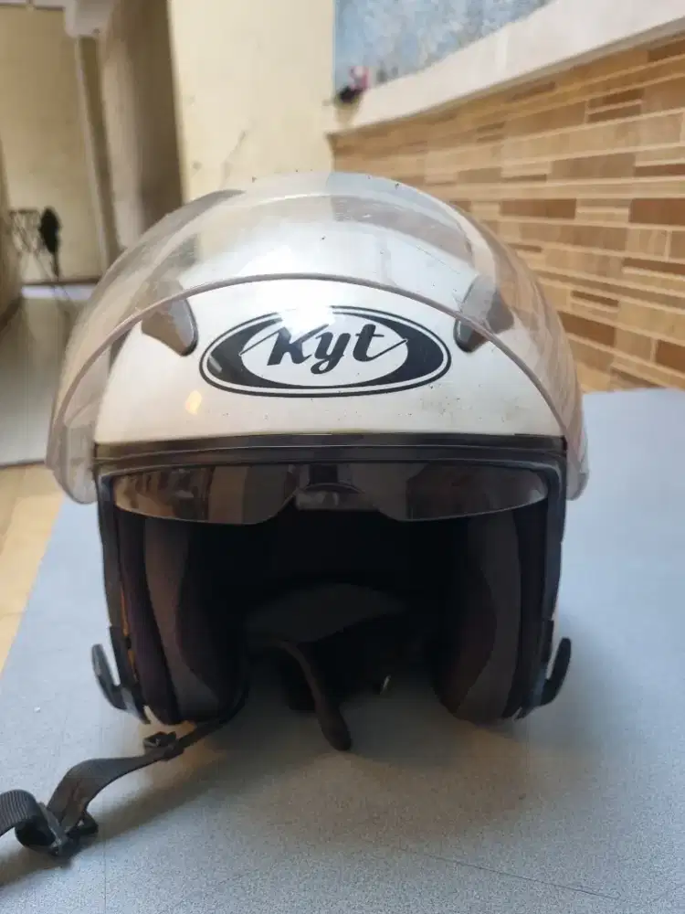 Helm kyt galaxy doubel visor