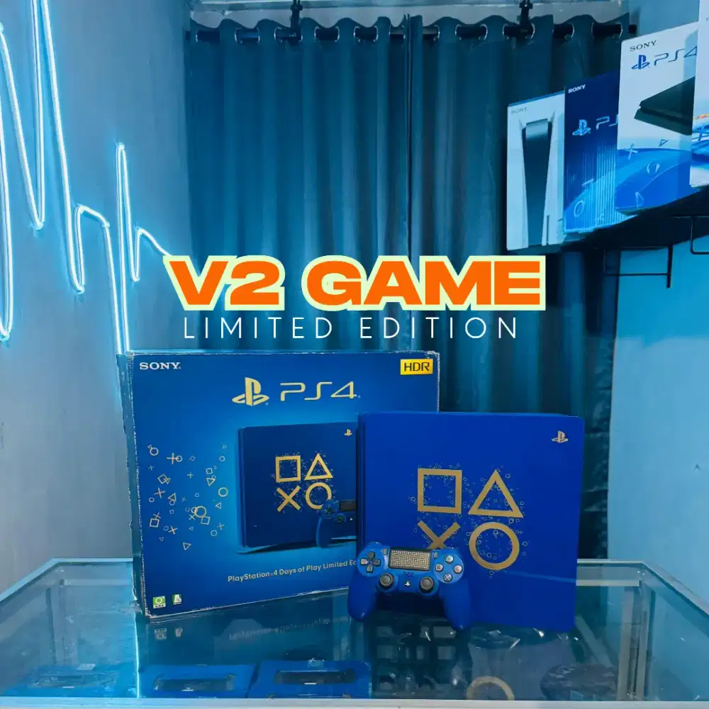 PS4 slim Limited Edition PS 4 FW9 FULL GAME BEBAS REQ