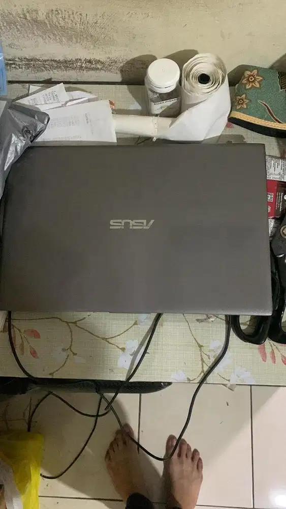 jual murah bu , laptop asus vivobook 14 mulus