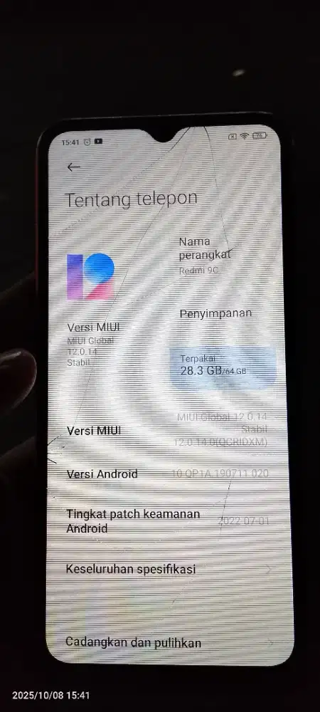 jual hp redmi9c