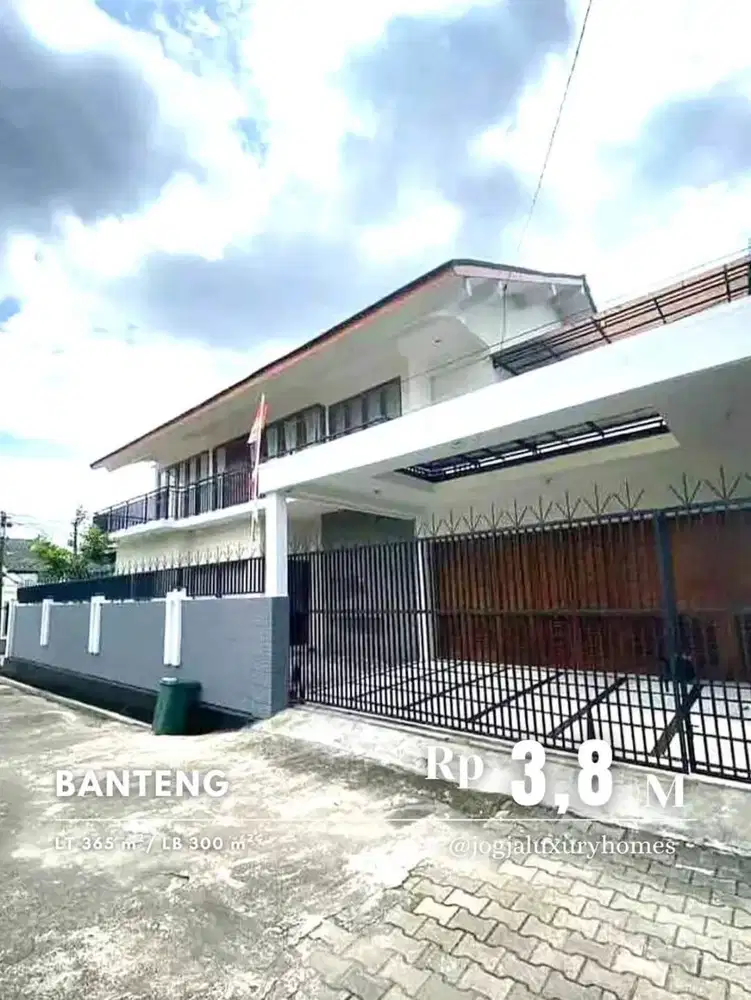 Dijual Rumah dekat Masjid di Banteng dekat Jalan Kaliurang
