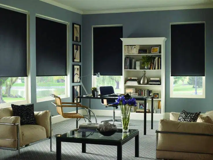 Jual & Pasang Tirai Roller Blind/Vertikal/Venetian/Roman Shades Kantor