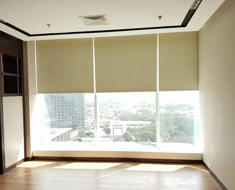 Jual & Pasang Tirai Roller Blind/Vertikal/Venetian/Roman Shades Kantor
