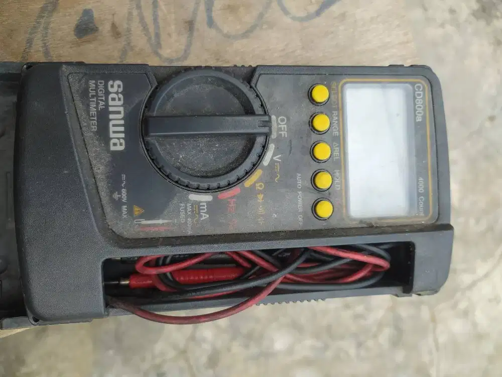 digital multimeter CD800a SANWA