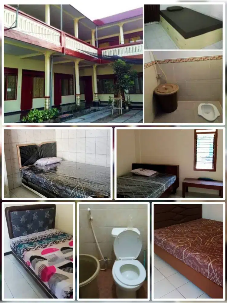 Disewakan kamar kos dekat Kediri Mall (Rp 550 sd 650)