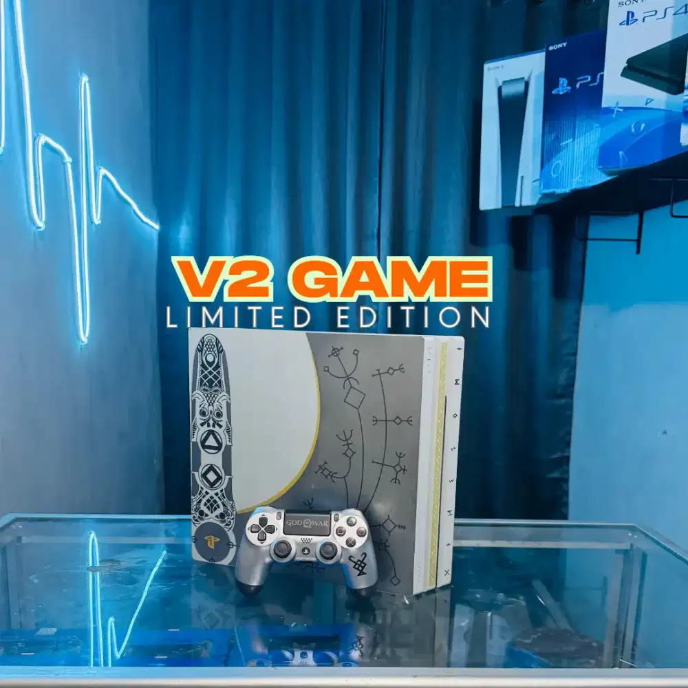 PS4 PRO 4K LIMITED EDITION PS 4 FW9 FULL GAME UPDATE TERBARU