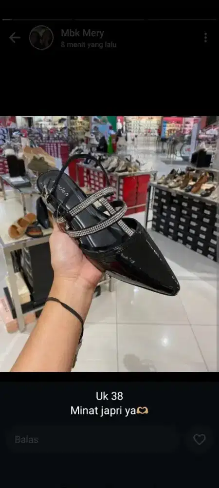 Sandal jelly bling bling brand fladeo
