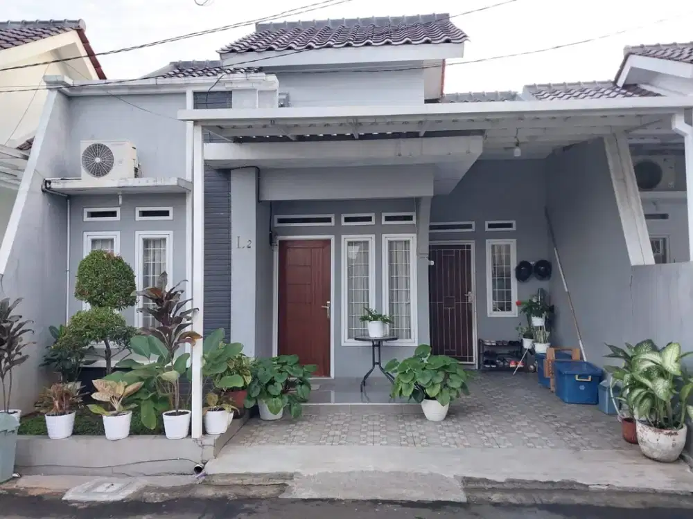 Rumah 1 Lantai Siap KPR 10 Menit ke Tol Kukusan 1 Hadap Timur J-37024