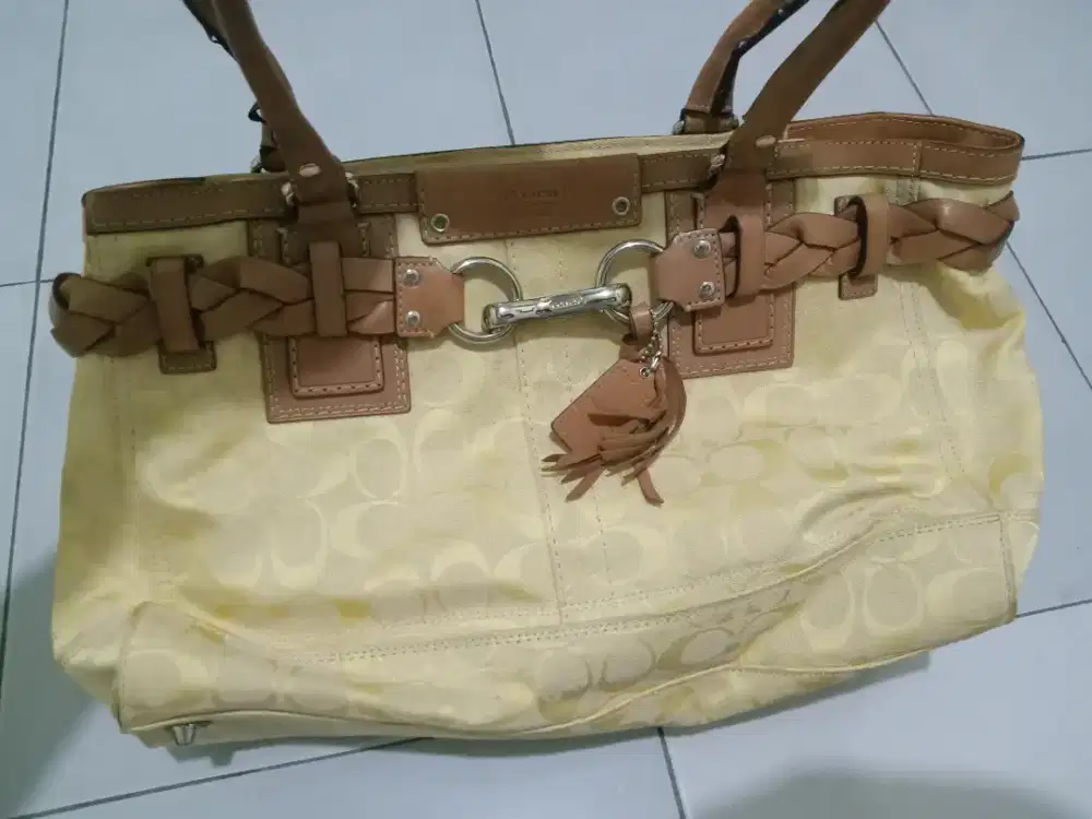 Tas coach kanvas