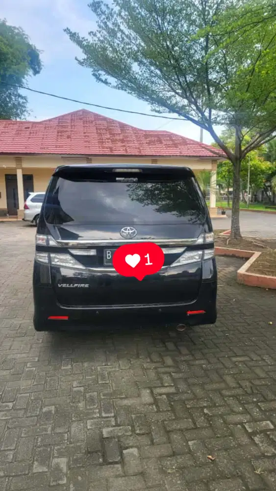 Toyota Alphard 2012 Bensin