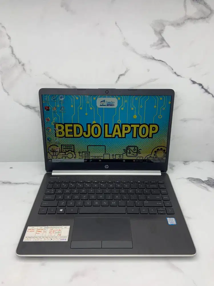 HP 14-DF0023CL TERLARIS! Laptop HP Core i3 Gen 8, Laptop Murah 2jutaan