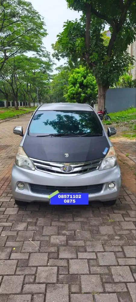 Toyota Avanza Tahun 2012, Silver 1.3 G Manual, bagus dan  terawat