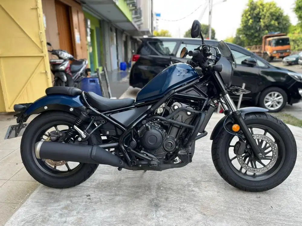 HONDA REBEL 500 FACELIFT ABS 2020 BIRU FULL PAPER VULCAN HARLEY STREET