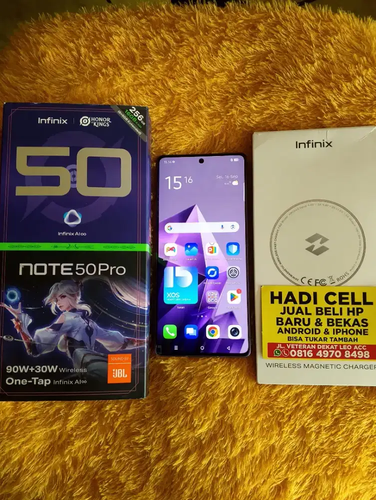 Infinix note 50 pro ram 8/256