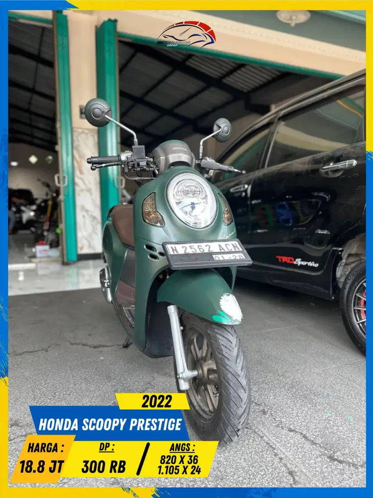 HONDA SCOOPY PRESTIGE 2022 MANTAP GASS MASZEHH HIKMAH MOTOR KEPUH