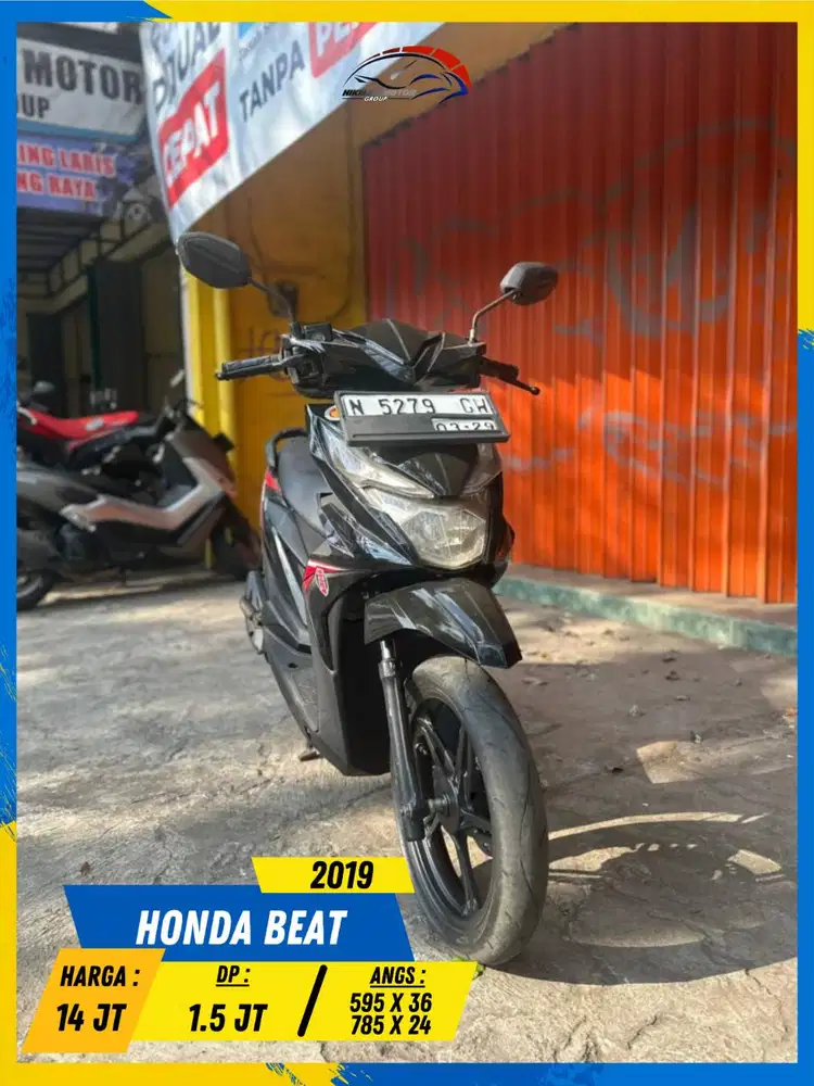 HONDA BEAT 2019 MURAH MERIAH MASZEHH HIKMAH MOTOR KEPUH