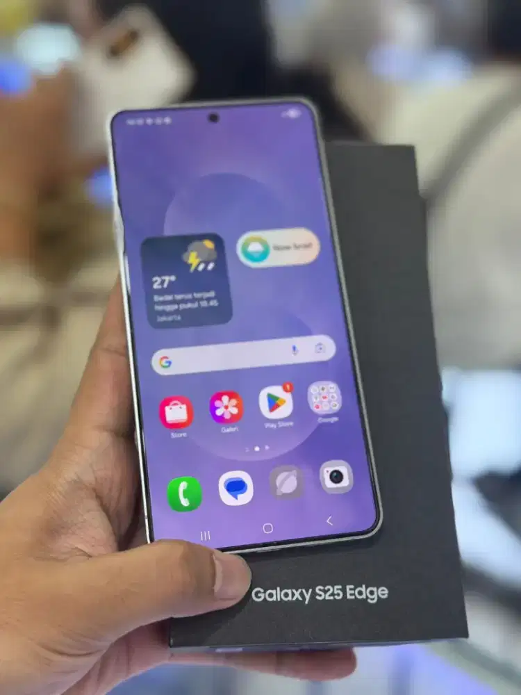 Samsung Galaxy S25 Edge 12/256gb Lengkap
