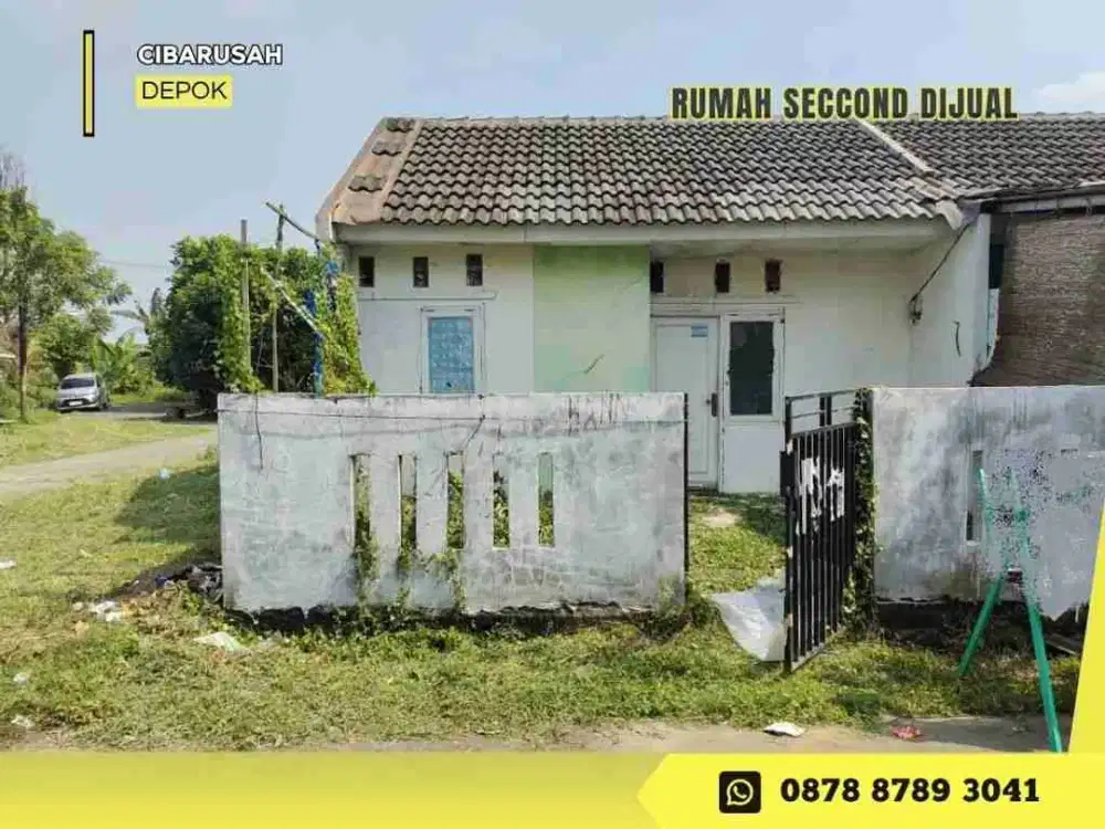 Rumah dijual CASH HOOK LT90 di Cibarusah Bekasi Graha Bagasasi