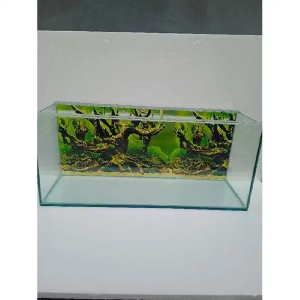 Aquarium 60×20×25 tebal kaca 5mm