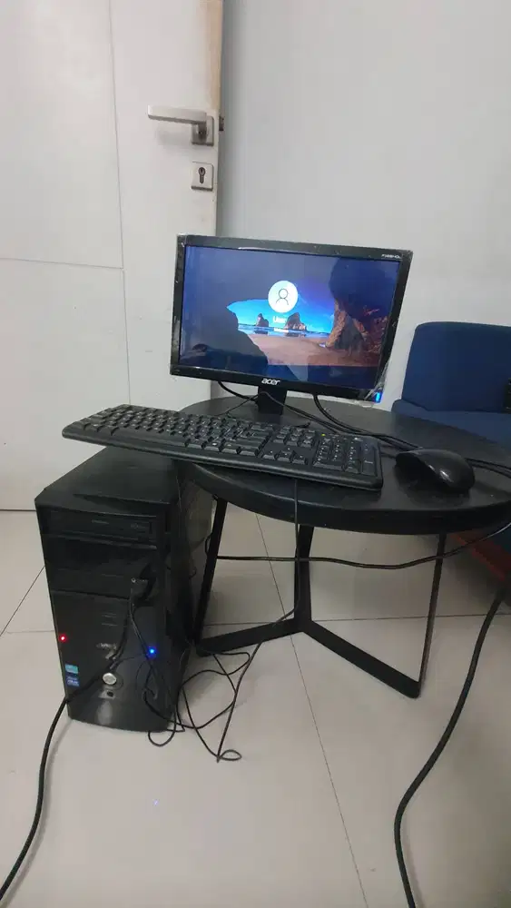 Komputer core i3 gen 3 lengkap 1 set