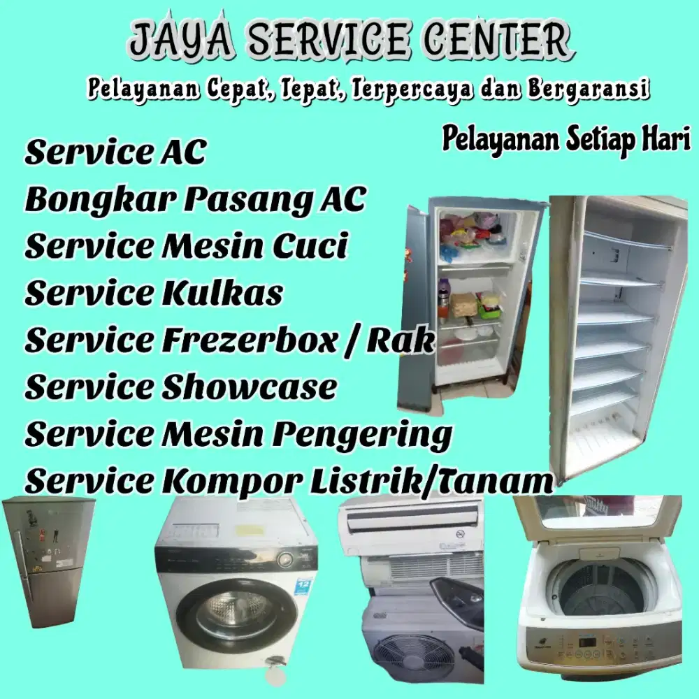 Service Mesin Cuci Kulkas Bongkar Pasang AC Servis AC Frezer Gedangan