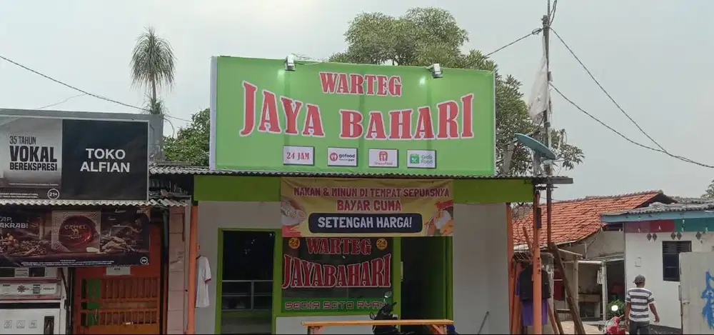 Oper Usaha Warteg Aktif Lokasi Strategis – Sisa Sewa 2 Tahun