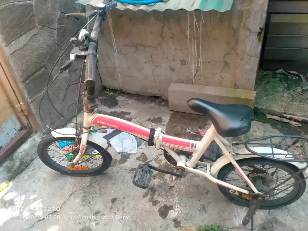 Jual sepeda mini lipat merk GENIO