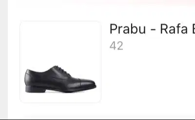 Sepatu Prabu size 42