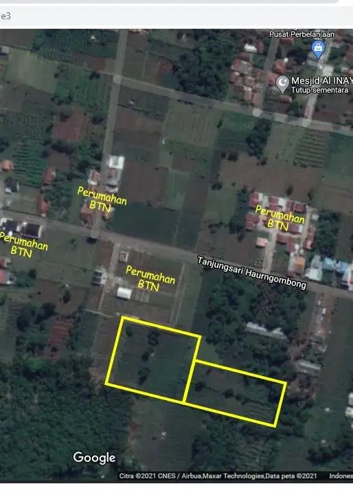 DIJUAL TANAH, TANAH MATANG Lokasi Sangat Strategis, Belakang ALUN2 Tan