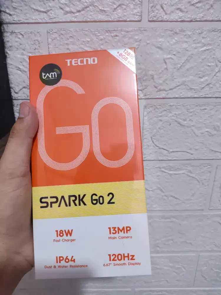 Tecno spark go 2 4/128 Garansi Resmi