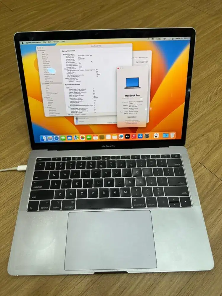 Macbook pro 2017 13” 256GB murah