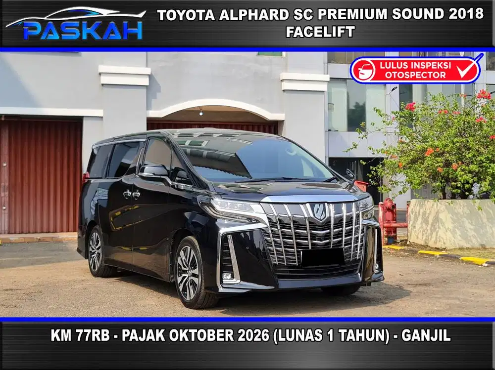 Body kit Original Toyota Bunga=4% Alphard SC 2018 ALPHARD G ATPM 2018