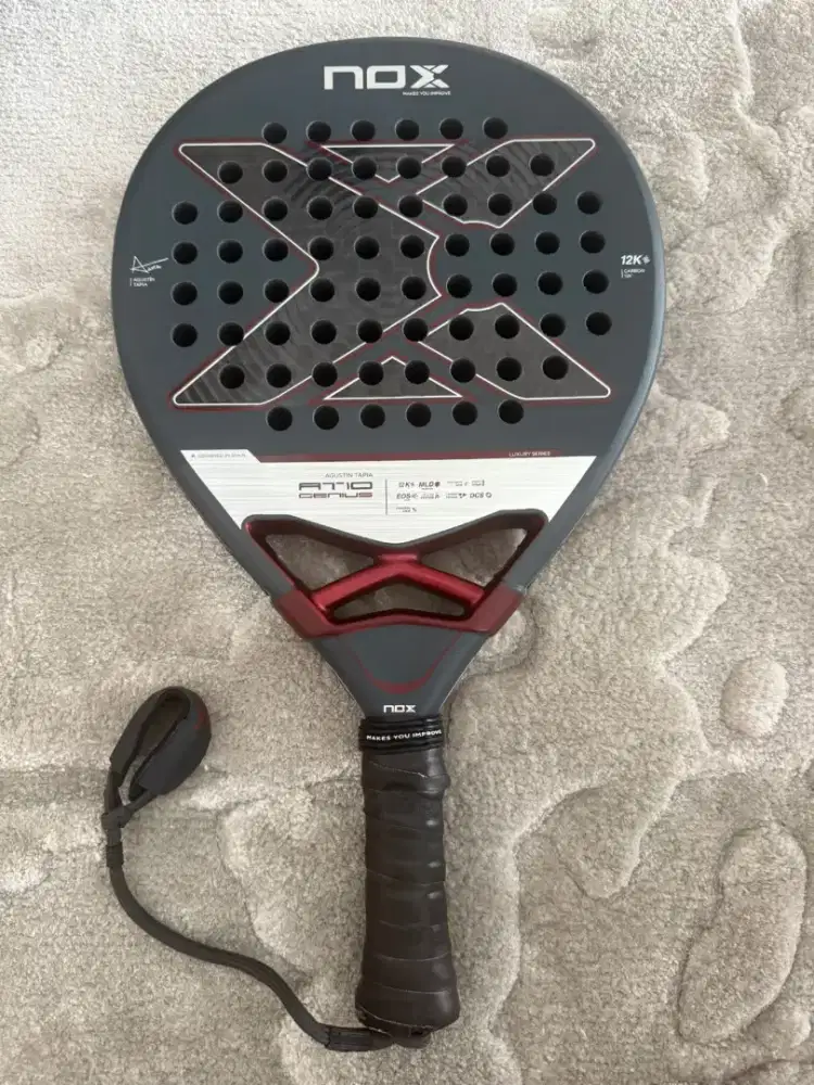 NOX AT10 GENIUS 12K 2025 BY AGUSTIN TAPIA (Padel Racket)