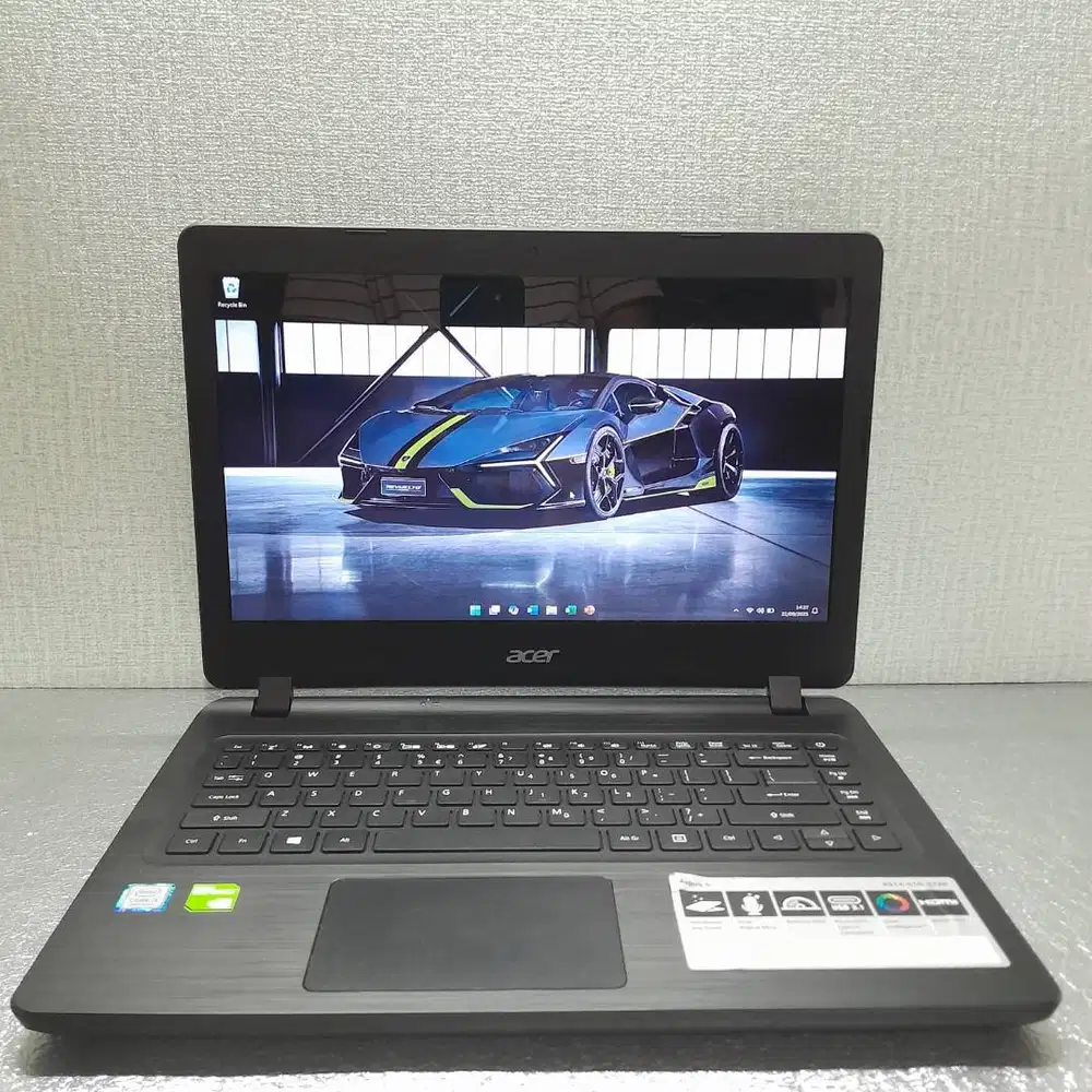 Acer aspire 5 core i5-8265U Ram 8gb ssd 256gb vga nvidia mx230 2gb
