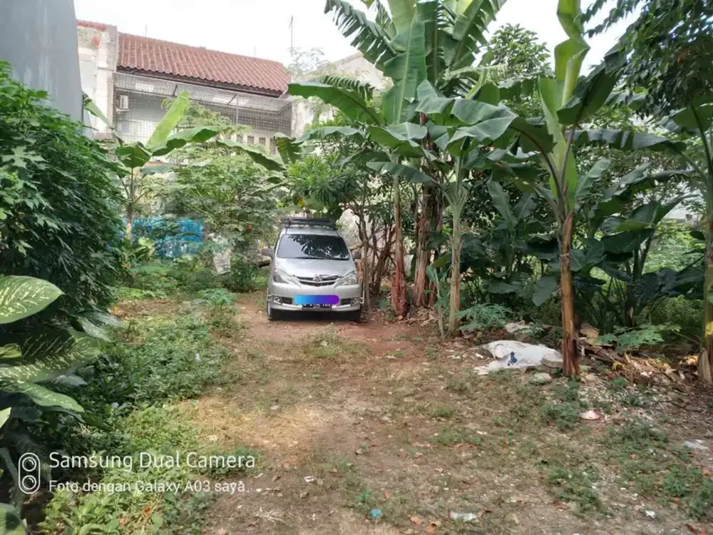 TANAH 400m Dimensi 20x20 kavling AL duren sawit