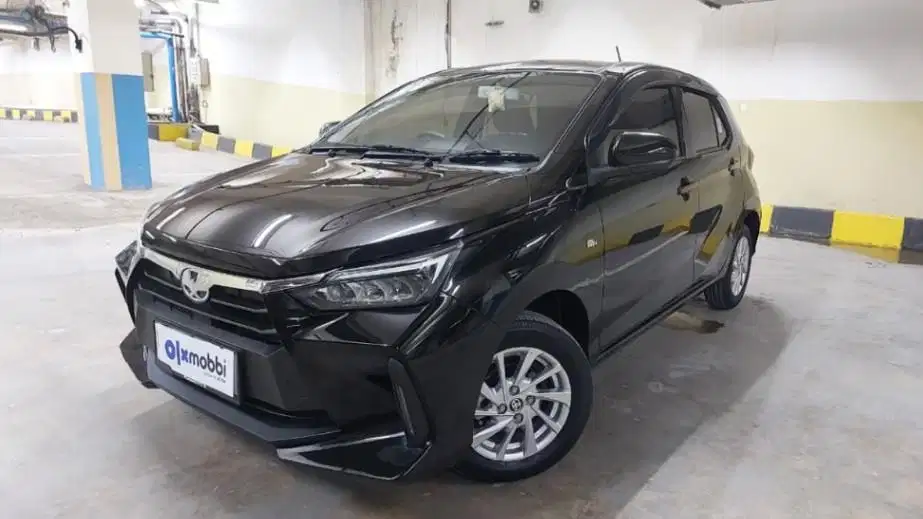 Like New TDP 7JT Toyota Agya 1.2 G Bensin-MT 2024 Hitam