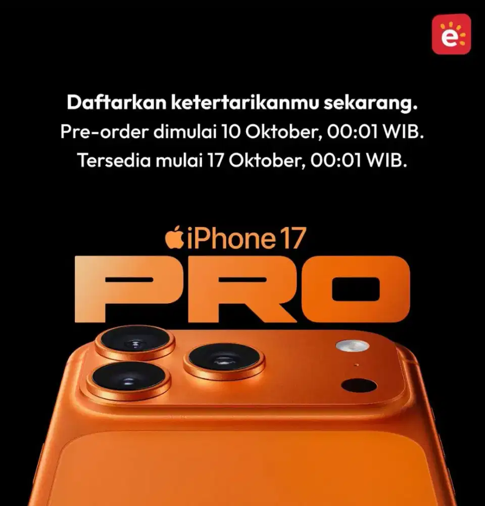 SEGAMPANG ITU PO IPHONE 17 DI HOME CREDIT HANYA DENGAN KTP AJA
